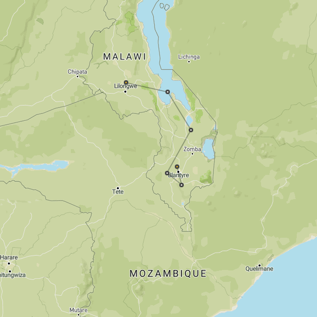 Mulanje, Majete, Liwonde & Lake Malawi