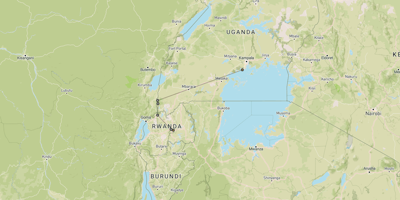 Gorillas in Rwanda & Uganda