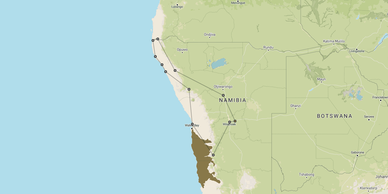 Sossusvlei & Skeleton Coast expedition