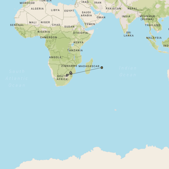 Kruger safari & Mauritius