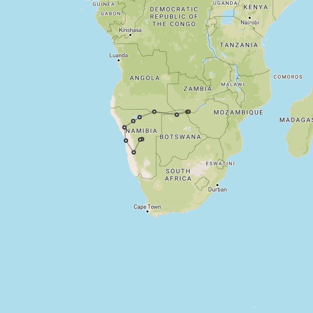 Self-drive Nam & Falls