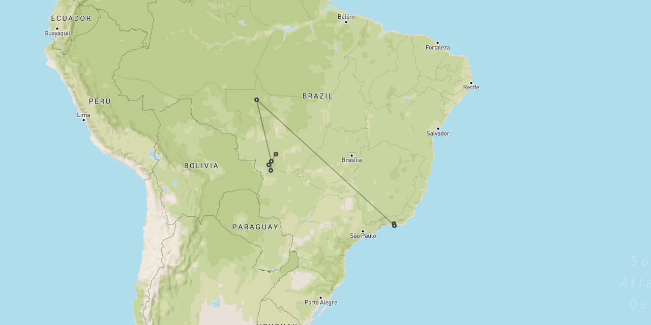 Rio, Amazon & Pantanal