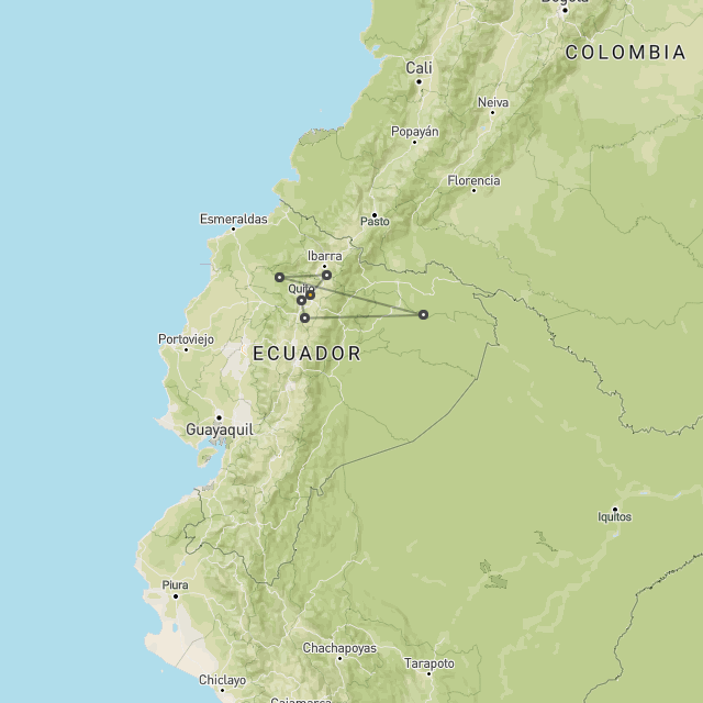 Otavalo, Bosque,Quito, Amazon & Cotopaxi