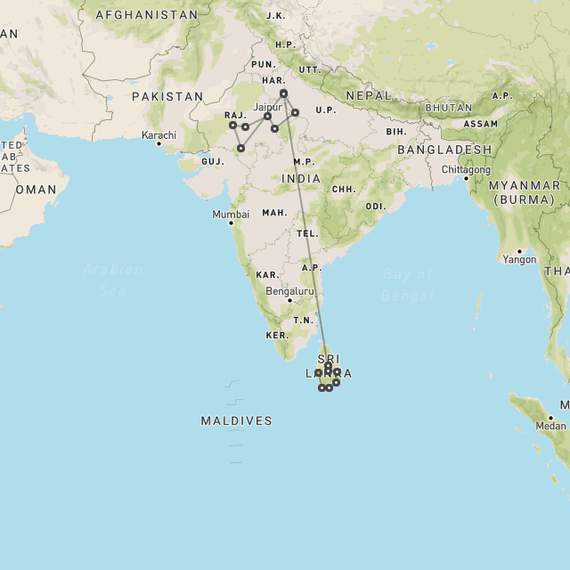 Rajasthan & Sri Lanka