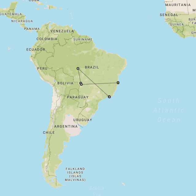 Rio, Amazon, Pantanal & Seguro