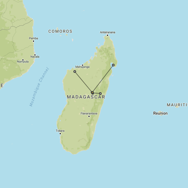 Andasibe, Namoroka & Masoala